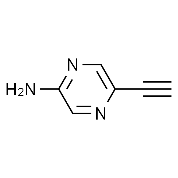 5-炔基吡嗪-2-胺