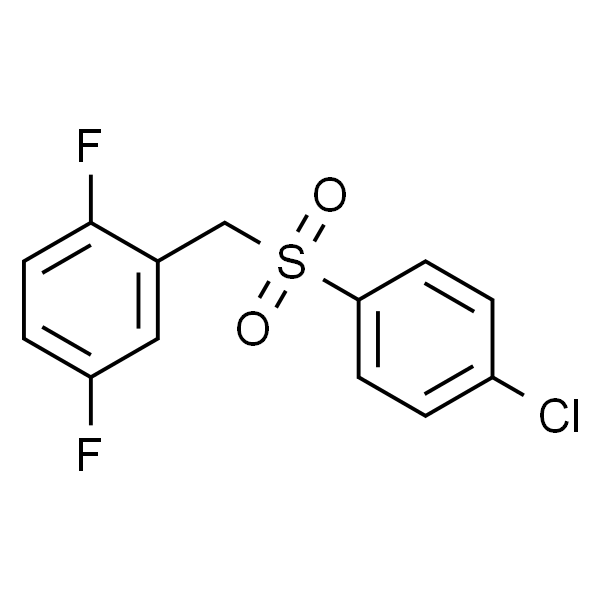 2-(((4-Chlorophenyl)sulfonyl)-methyl)-1,4-difluorobenzene
