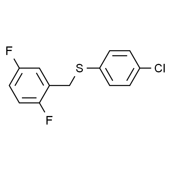 (4-Chlorophenyl)(2,5-difluorobenzyl)sulfane