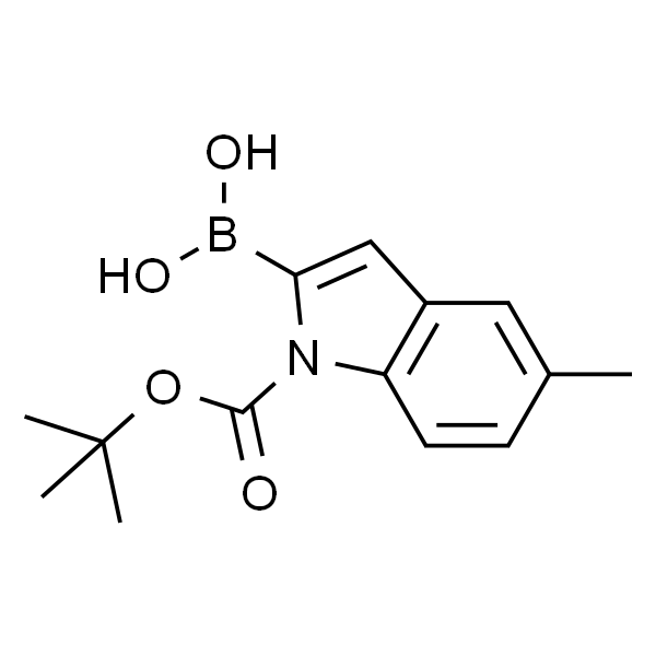 (1-(叔丁氧基羰基)-5-甲基-1H-吲哚-2-基)硼酸