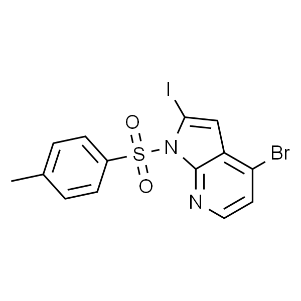 4-溴-2-碘-N-对甲苯磺酰-7-氮杂吲哚