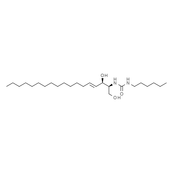 D-erythro-N-[2-(1,3-dihydroxy-4E-octadecene)]-N''-hexane-urea-sphingosine