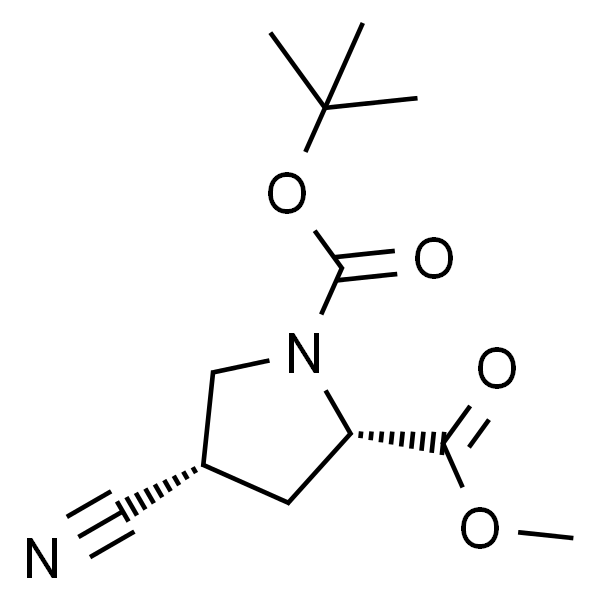 顺式-N-boc-4-氰基-L-脯氨酸甲酯