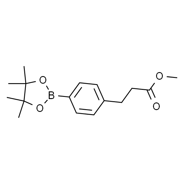 3-(4-(4,4,5,5-四甲基-1,3,2-二氧硼杂环戊烷-2-基)苯基)丙酸甲酯