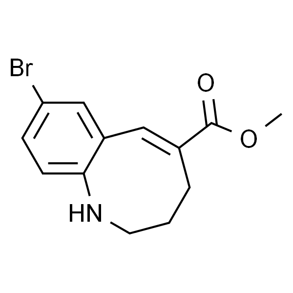 8-溴-1,2,3,4-四氢-1-苯并吖庚因-5-羧酸甲酯