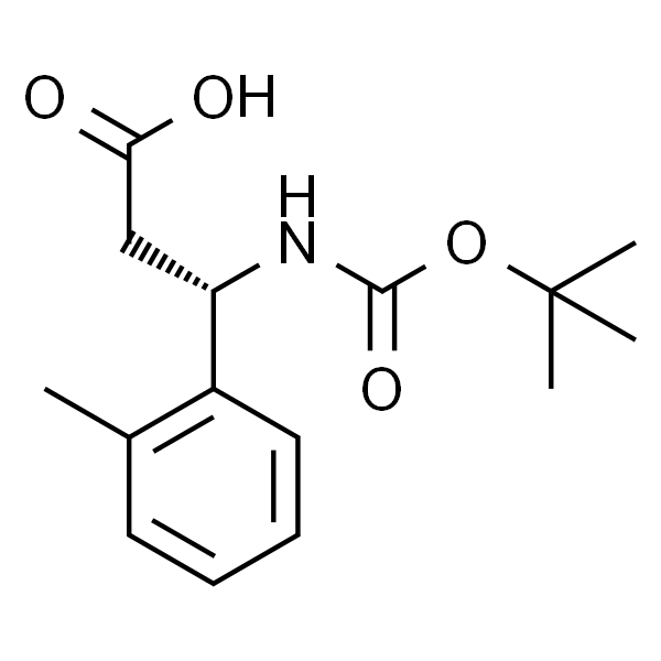 (S)-3-((叔丁氧羰基)氨基)-3-(邻甲苯基)丙酸