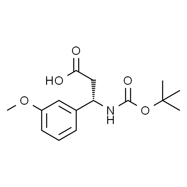 (S)-3-((叔丁氧羰基)氨基)-3-(3-甲氧基苯基)丙酸