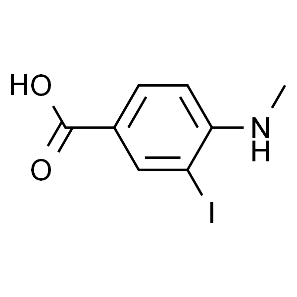 3-碘-4-(甲基氨基)苯甲酸