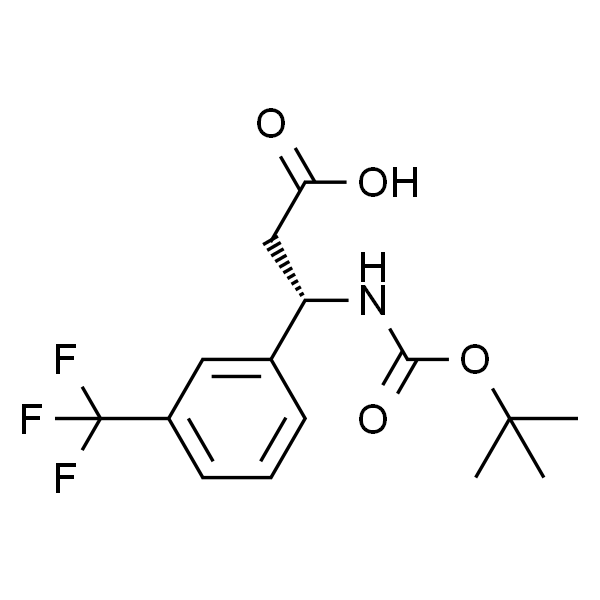 (S)-3-((叔丁氧基羰基)氨基)-3-(3-(三氟甲基)苯基)丙酸