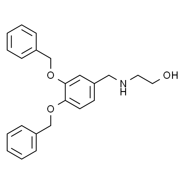 2-((3,4-双(苄氧基)苄基)氨基)乙醇