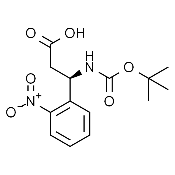 (R)-3-((叔丁氧羰基)氨基)-3-(2-硝基苯基)丙酸