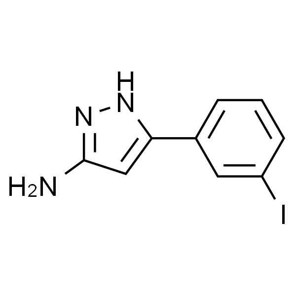 3-(3-碘苯基)-1H-吡唑-5-胺