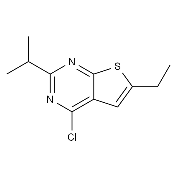 4-氯-6-乙基-2-异丙基噻吩并[2,3-d]嘧啶