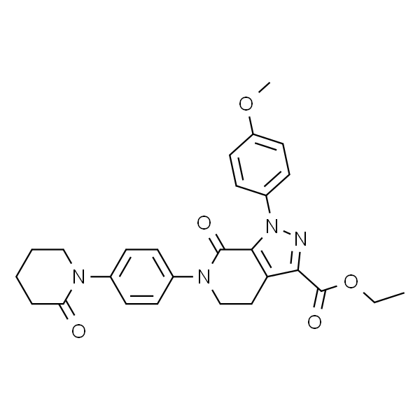 4,5,6,7-四氢-1-(4-甲氧基苯基)-7-氧代-6-[4-(2-氧代-1-哌啶基)苯基]-1H-吡唑并[3,4-c]吡啶-3-羧酸乙酯