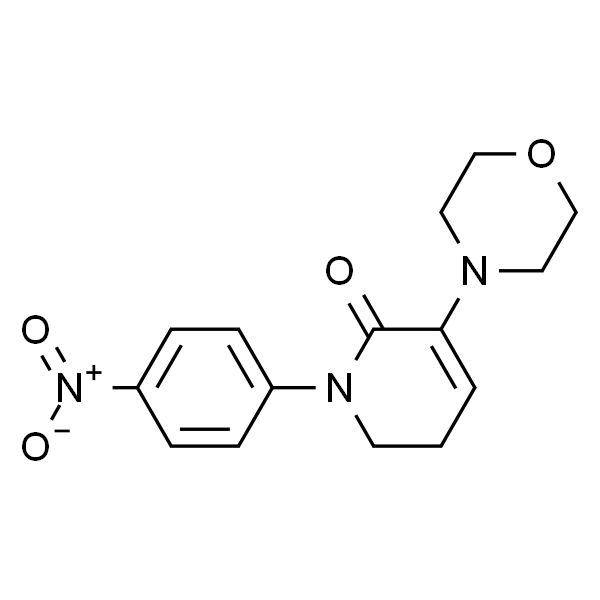 5,6-二氢-3-(4-吗啉基)-1-(4-硝基苯基)-2(1H)-吡啶酮