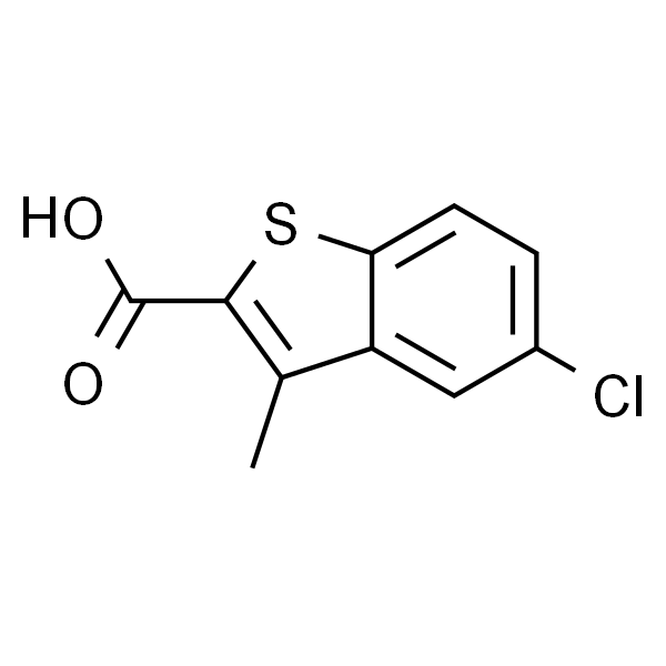 5-氯-3-甲基-1-苯并噻吩-2-甲酸