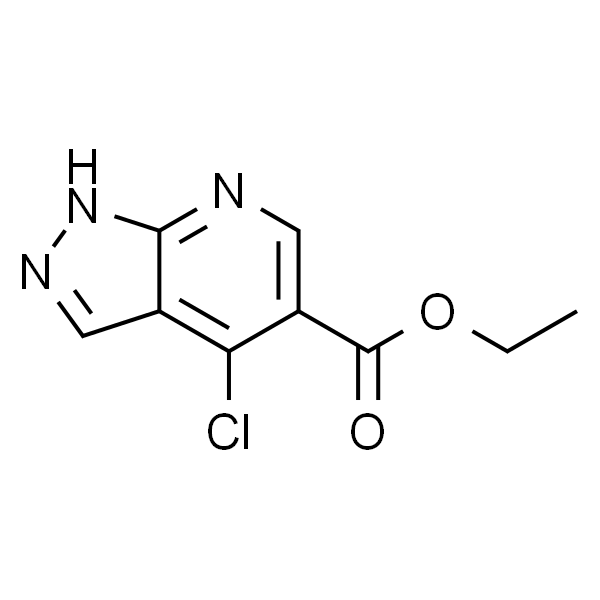 4-氯-1H-吡唑并[3,4-b]乙基吡啶-5-羧酸盐