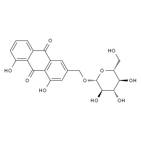 芦荟大黄素-3-（羟甲基）-O-β-D-葡萄糖苷