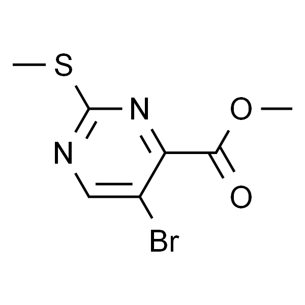 2-甲基巯基-5-溴嘧啶-4-甲酸甲酯