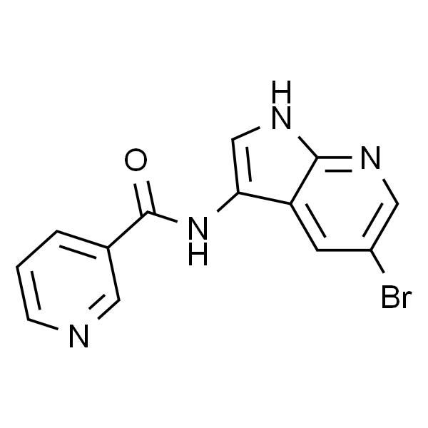 3-Pyridinecarboxamide, N-(5-bromo-1H-pyrrolo[2,3-b]pyridin-3-yl)-