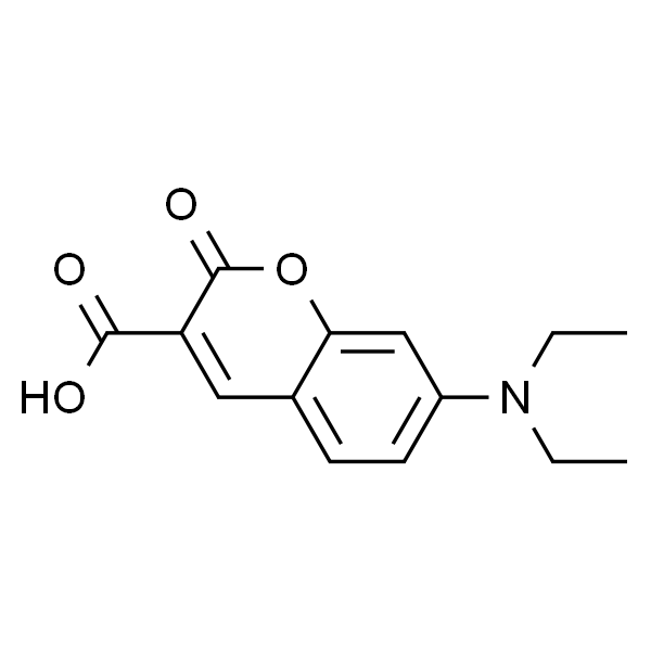 7-(二乙胺基）-2-氧代-2-苯并吡喃-3-羧酸