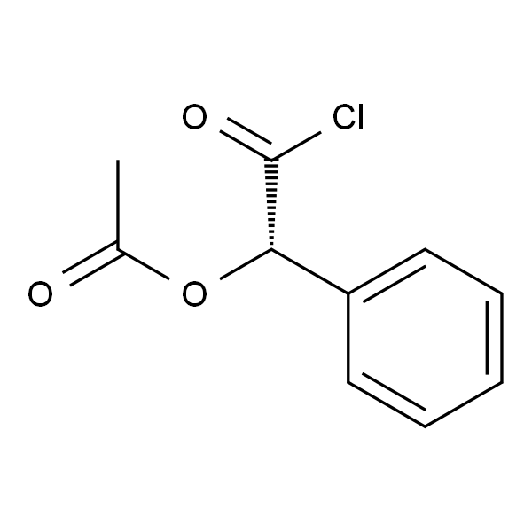 Benzeneacetyl chloride, α-(acetyloxy)-, (αS)-