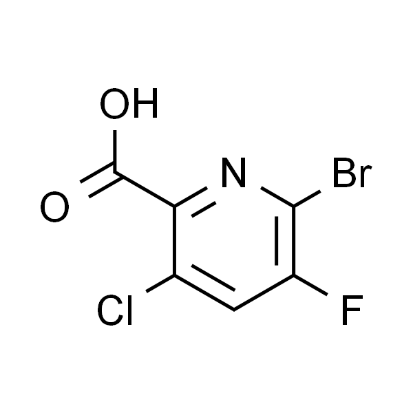 6-溴-3-氯-5-氟吡啶甲酸
