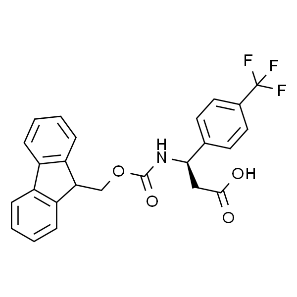 Fmoc-(R)-3-氨基-3-(4-三氟甲基苯基)-丙酸