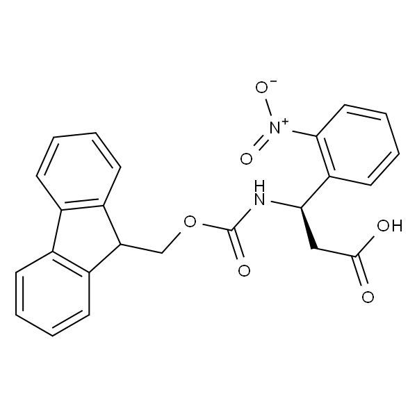 Fmoc-(r)-3-氨基-3-(2-硝基苯基)丙酸