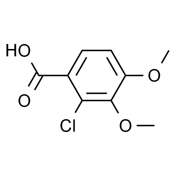 2-氯-3,4-二甲氧基苯甲酸