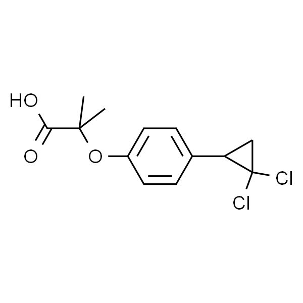 2-(4-(2,2-二氯环丙基)苯氧基)-2-甲基丙酸