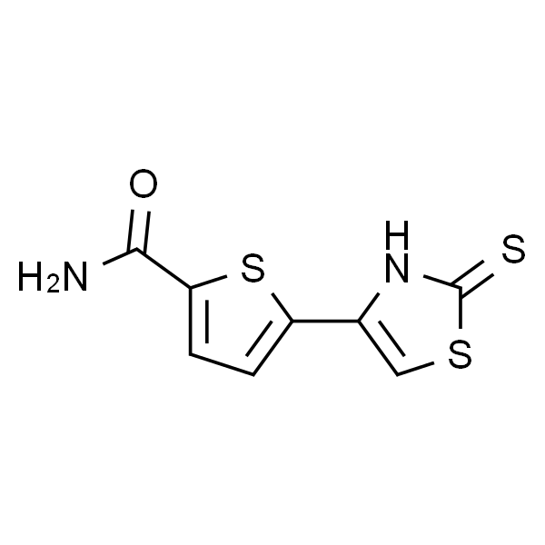 2-甲酰胺-5-(2-巯基-1,3-噻唑-4-基)-噻吩（阿罗洛尔杂质）