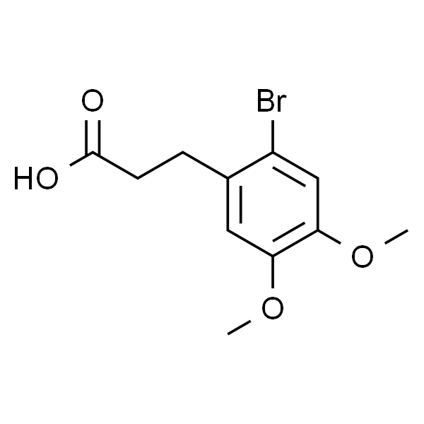 3-(2-溴-4,5-二甲氧基苯基)丙酸