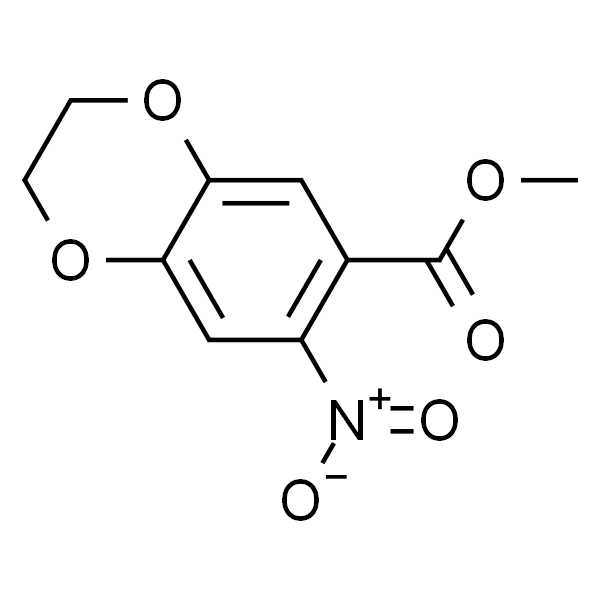 7-硝基-1，4-苯并二噁烷-6-甲酸甲酯