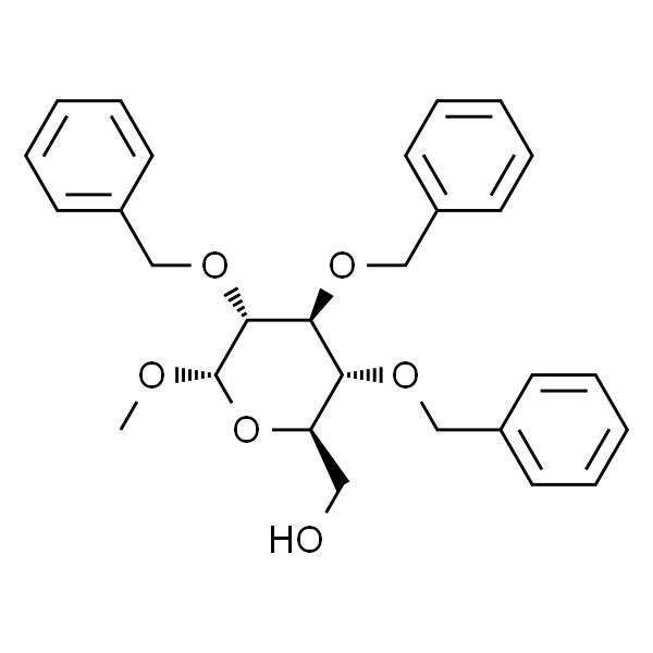 2,3,4-三-O-苄基-α-D-吡喃葡萄糖苷甲酯