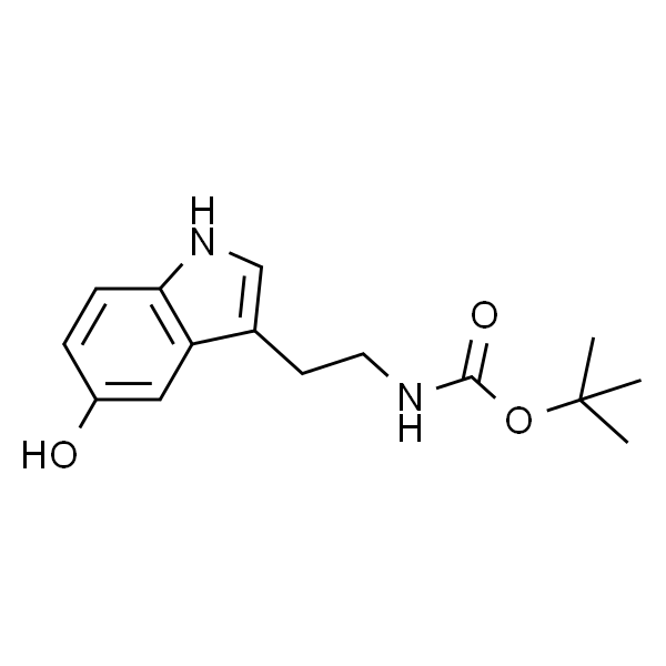 叔丁基(2-(5-羟基-1H-吲哚-3-基)乙基)氨基甲酸酯