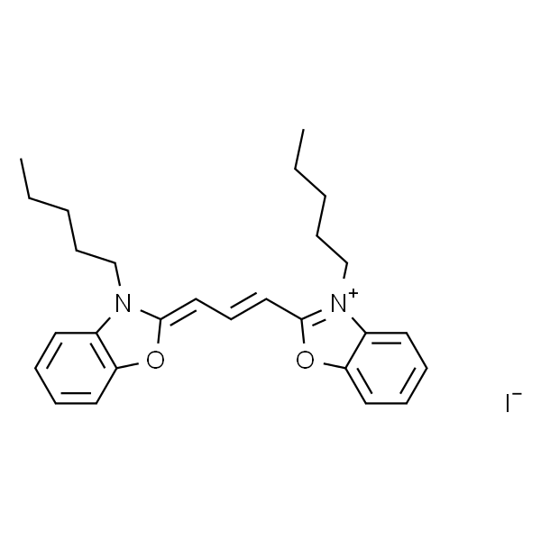 DiOC5(3) [3,3''-Dipentyloxacarbocyanine iodide]