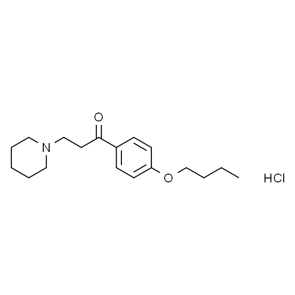 1-(4-丁氧苯基)-3-(哌啶-1-基)丙-1-酮盐酸盐