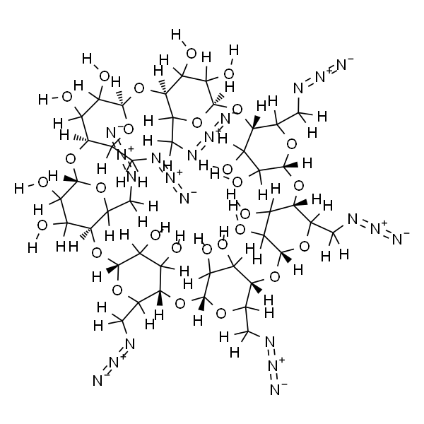 七-(6-叠氮-6-去氧)-β-环糊精