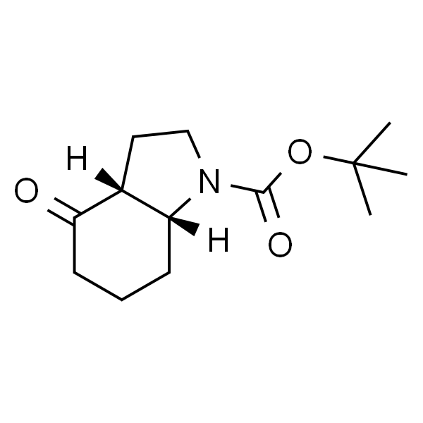 1H-Indole-1-carboxylic acid, octahydro-4-oxo-, 1,1-dimethylethyl ester, (3aR,7aR)-