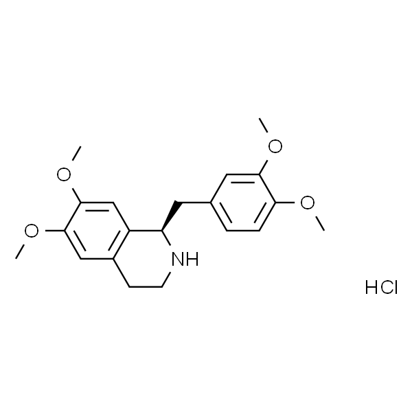 1-(3,4-二甲氧基苄基)-6,7-二甲氧基-1,2,3,4-四氢异喹啉盐酸盐