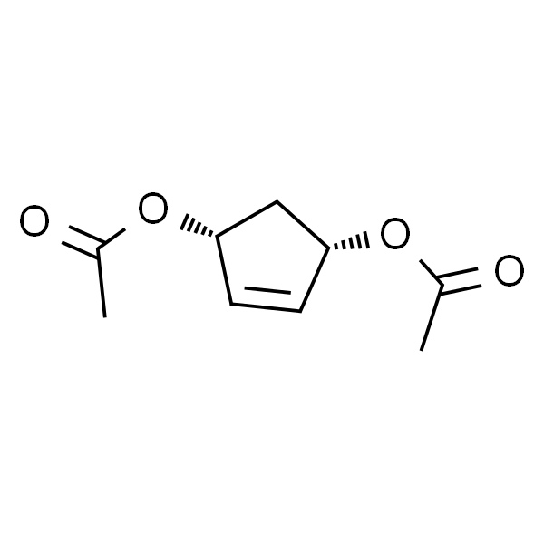 rel-(1R,3S)-环戊-4-烯-1,3-二乙酸二酯