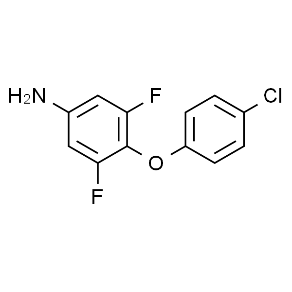 4-(4-氯苯氧基)-3,5-二氟苯胺