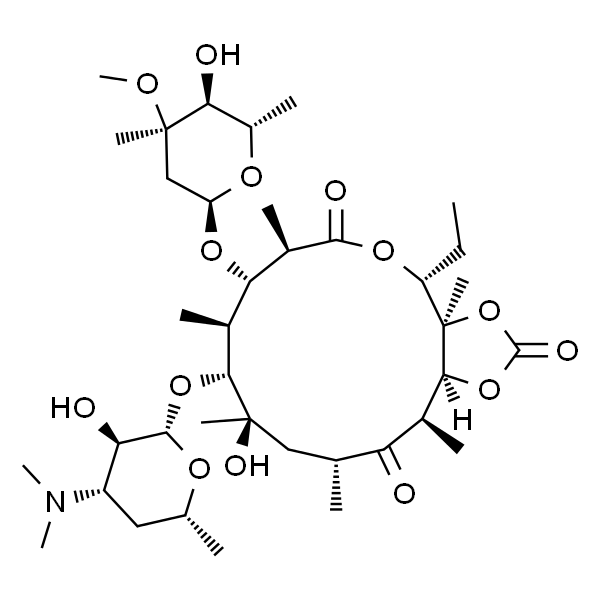 (3aR,4R,7R,8S,9S,10R,11R,13R,15R,15aR)-10-(((2S,3R,4S,6R)-4-(二甲基氨基)-3-羟基-6-甲基四氢-2H-吡喃-2-基)氧基)-4-乙基-11-羟基-8-(((2R,4R,5S,6S)-5-羟基-4-甲氧基-4,6-二甲基四氢-2H-吡喃-2-基)氧基)-3a,7,9,11,13,15-六甲基八氢-3aH-[1,3]二氧杂戊环并[4,5-c][1]氧杂环十四烷-2,6,14(4H,7H)-三酮