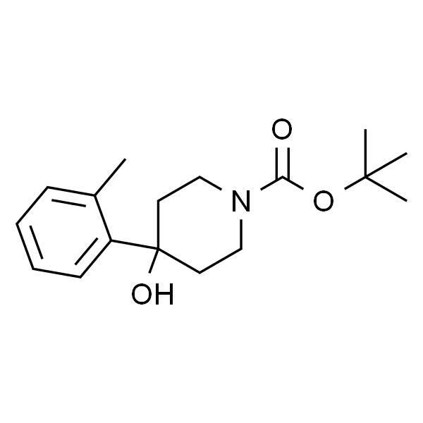 4-羟基-4-(邻甲苯基)哌啶-1-甲酸叔丁酯