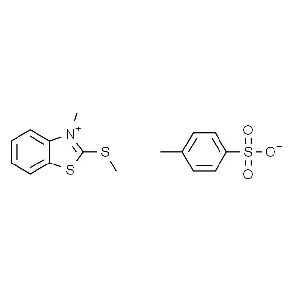 3-甲基-2-(甲硫基)苯并[d]噻唑-3-四甲基苯磺酸盐