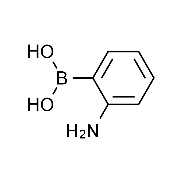 2-氨基苯基硼酸	(含不同量的酸酐)