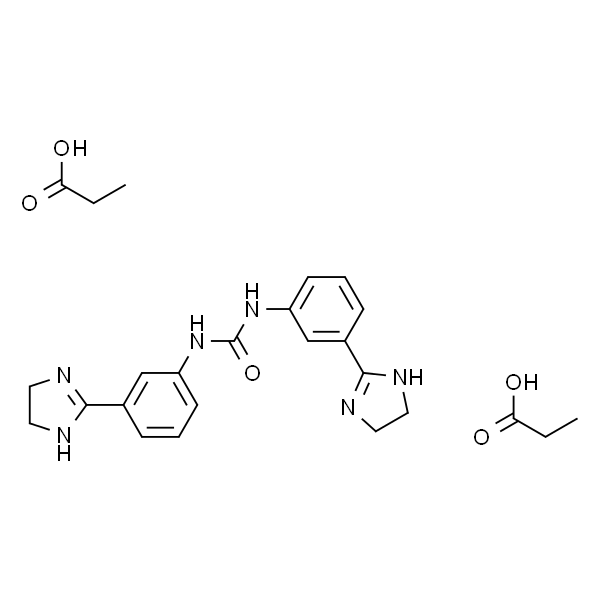 1,3-双(3-(4,5-二氢-1H-咪唑-2-基)苯基)脲二丙酸盐