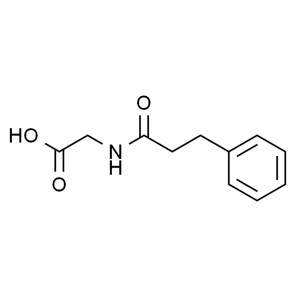 N-(3-苯基丙酰基)甘氨酸