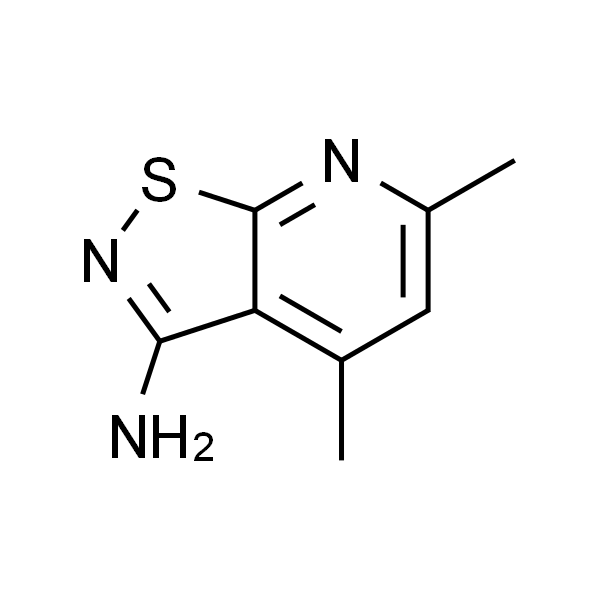 4,6-二甲基-异噻唑并[5,4-b]吡啶-3-基胺